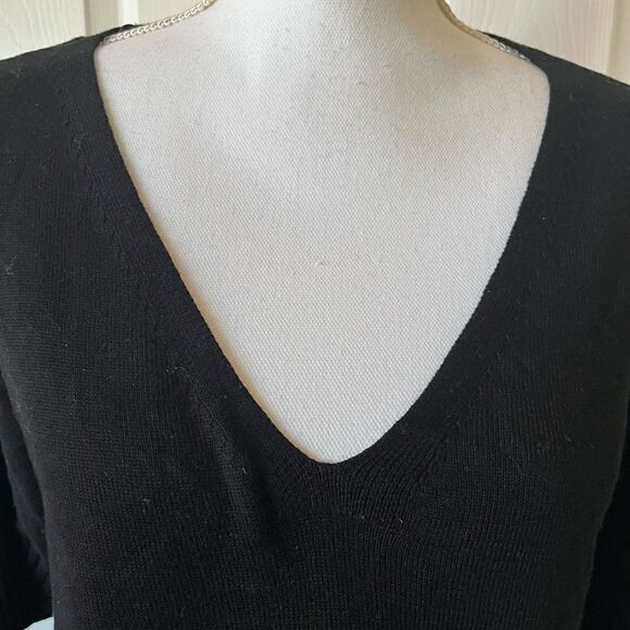 Adrianna Papell V-Neck Tunic Sweater NWT - Picture 3 of 12